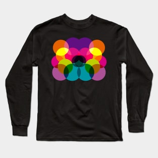 Colored Circles Long Sleeve T-Shirt